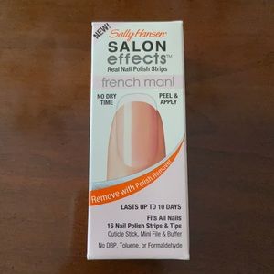 French Mani Nail Polish Strips